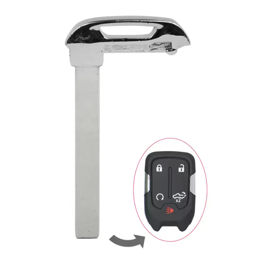 2015-2021 GMC / Chevrolet / Emergency Key / HU100 / AFTERMARKET 2015-2021 GMC / Chevrolet / Emergency Key / HU100 / AFTERMARKET